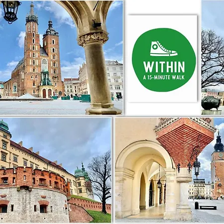 Apartament Green V2,0 #nowy Square, Kazimierz District